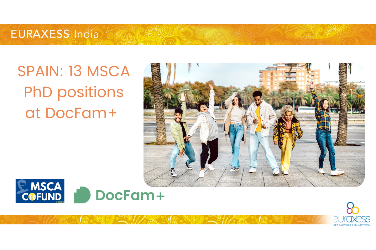 SPAIN: 13 MSCA PhD Positions At DocFam+ | EURAXESS